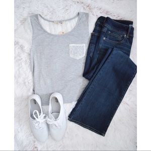 Hippie Rose Lace T-Shirt